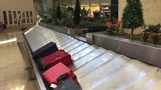 Schindler down escalator to the baggage claim at the John Wayne Airport