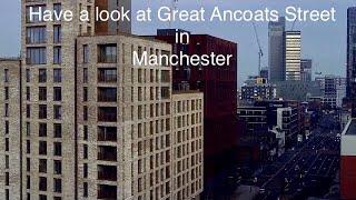 Drone Footage of Great Ancoats Street and Piccadilly Basin