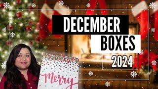 MY KIDS DECEMBER/CHRISTMAS BOXES 2024 ||TWEEN & TEEN CHRISTMAS PAJAMA BOXES || CHRISTMAS EVE BOXES