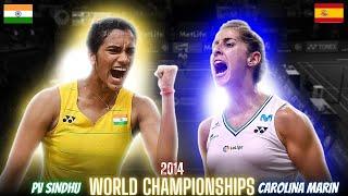 Carolina Marin(SPN) vs PV Sindhu(IND) Badminton Match Highlights | Revisit World CHampionships 2014