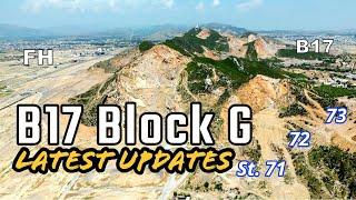 B17 Block G Development Update Using Drone Maps and Labels - June 2023