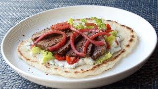 American Gyros - How to Make a Gyros Sandwich - Lamb & Beef "Mystery Meat" Demystified