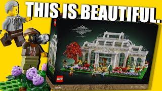 The LEGO IDEAS Botanical Garden is AMAZING!