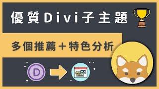 WordPress Divi 子主題：7 款優質推薦＋模板套用（含 WooCommerce 電商）