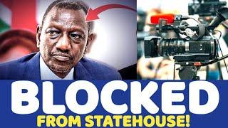 Furious RUTO Blocked MEDIA From Statehouse -KIMECHEMKA!