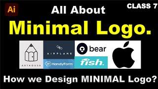 What is Minimal Logo? || Minimal Logo Design Process Start to Finish