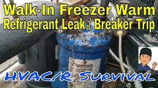 Walk-In Freezer Refrigerant Leak Breaker Tripping