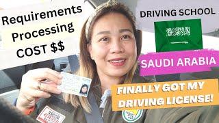 DRIVING LICENSE IN SAUDI ARABIA | FEMALE DRIVER IN SAUDI | MICHELLENE P