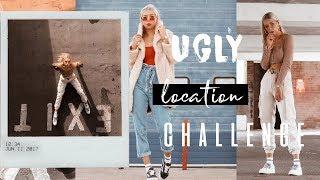 HOW I TAKE PHOTOS IN EVERYDAY PLACES | Ugly Location Photoshoot