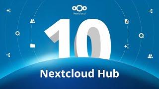 Introducing Nextcloud Hub 10: your unified, modular digital workspace!