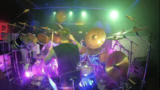 Brian Harris plays "Where Eagles Dare" live at MVP Cincinnati with Aces High - Drum Cam