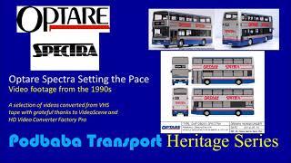 Podbaba Transport Heritage series :  Optare Spectra - official video from 1990s