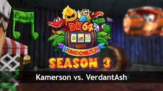 DK64 Randomizer | S3 Tournament Round 3 | Kamerson Vs VerdantAsh