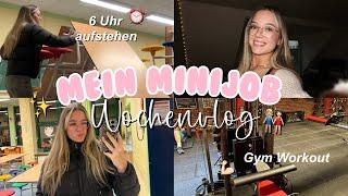 UM 6 UHR MORGENS ARBEITEN - Minijob Wochenvlog | Hannah Theresa