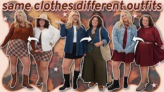 styling the SAME clothes into DIFFERENT outfits ‍️ (with Sierra Schultzzie!)