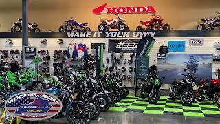 Honda Kawasaki Polaris Can-Am off-road on-road vehicles at Powersports of America Paducah KY