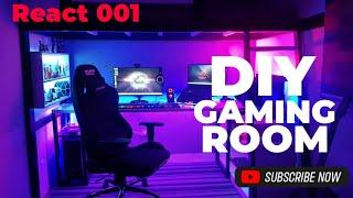 REACT 001 - DIY Tatay Dan's - DIY LOFT BED W/ GAMING AREA |Small Room Makeover Ultimate Gaming Room