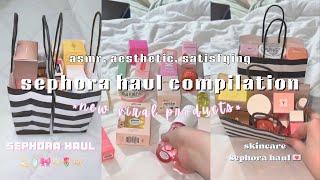 sephora haul compilation ️ | new viral products 2024