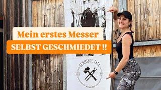 Ein eigenes Messer schmieden? Ich TESTE es für euch! | @SchmiedeTATA