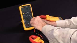 How To Configure A Fluke Multimeter To Use AC And AC/DC Current Clamps