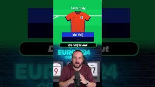 MY TEAM SELECTION FOR THE FINAL | EURO 2024 fantasy Tips #euro2024