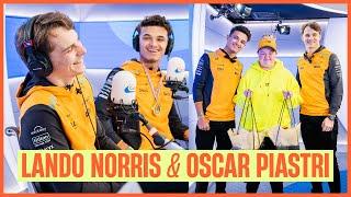 Lando Norris & Oscar Piastri Surprise Formula 1 SUPERFAN! | Capital