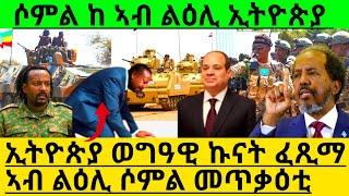 ኢትዮጵያ ወግዓዊ ኩናት ፈጺማ ኣብ ልዕሊ ሶምል መጥቃዕቲ  ሶምል ከ ኣብ ልዕሊ ኢትዮጵያ@Asmara@Eritrea@Asmara/Afabet media