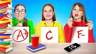 TYPES OF STUDENTS IN CLASS || Relatable And Funny Situations by 123 GO Like!