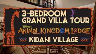 3-Bedroom Grand Villa Room Tour - Disney’s Animal Kingdom Lodge - Kidani Village