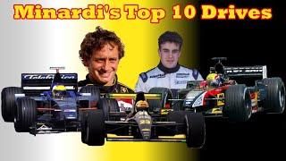 Top 10 Minardi Formula 1 Drives