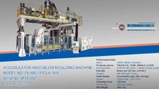 Accumulator Head Blow Molding Machines | FONG KEE