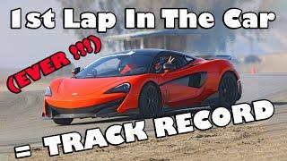 ButtonWillow Track Record Set in McLaren 600LT On First Lap EVER