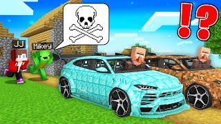 How Did Villagers Steal JJ and Mikey Cars in Minecraft? (Maizen)