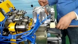 CNC automatic copper tube straightening chipless cutting machine