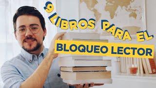 9 LIBROS para SUPERAR el BLOQUEO LECTOR 