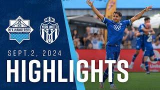 HIGHLIGHTS | Halifax Wanderers vs. York United | Sept. 2, 2024