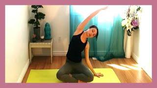 Gentle Hatha 30 min Beginner Yoga Class - Building A Strong Foundation