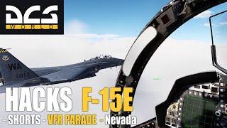 DCS Hacks -  SHORT - Cloud Surfing VFR Parade