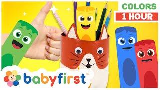 Toddler Learning Video | COLOR CREW MAGIC - 1 Hour! | Magical toys come to life | BabyFirst TV