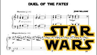 Duel of the Fates for piano - Star Wars The Phantom Menace