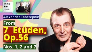 Alexander Tcherepnin: 7 Etüden, Op 56: Nos. 1, 2 and 7