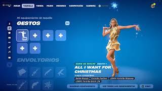 NUEVA SKIN y BAILE de MARIAH CAREY *ALL I WANT FOR CHRISTMAS YOU* en FORTNITE