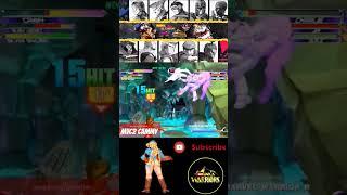 Mvc2: Psyborggoblin - Cammy combo with Ruby Heart alpha assist x2 Cool #freemvc2