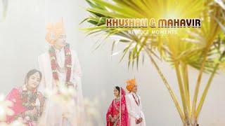 MAHAVIR & KHUSHALI | BEST DESTINATION WEDDING HIGHLIGHT | SAME DAY EDIT | REJOICE MOMENTS FILMS |