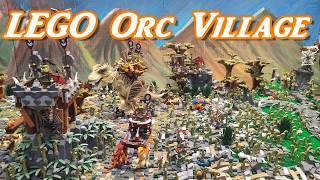 LEGO Knights, Orc Village MOC/ Big Update with many new details / LEGO Knights and Fantasy!