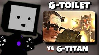 Titans TRIO - S. T. React to G-TOILET vs G-TITAN | +Ep 77 (pt4) | Gacha React