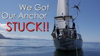 Anchoring our Sailboat in HEAVY WINDS!!! - Walde Sailing ep.58 (Vancouver Island)