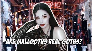 Are Mallgoths Actual Goths?