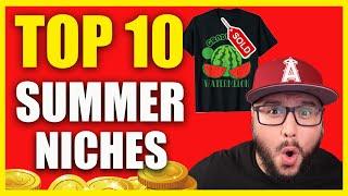 10 Crazy Summer Print On Demand Niches Ideas That Are Guaranteed to Make You Money