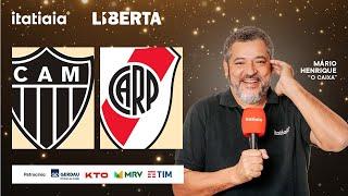 ATLÉTICO X RIVER PLATE AO VIVO NA ITATIAIA | REACT DA COPA LIBERTADORES 2024 - 22/10/2024